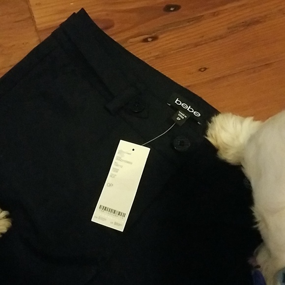 Bebe pants NWT black 0P - Picture 2 of 8